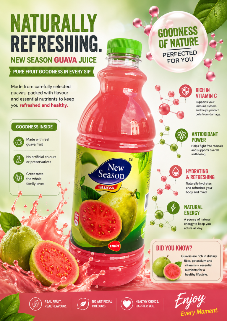 guava juice info